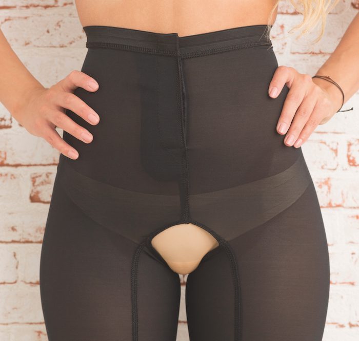 Panty short under knee